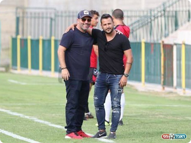 אוהד בוזגלו ומומו ניסטל מאמני שתי הקבוצות (וואסים מוואסי)